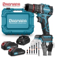 DAGMARA DCD08-21V Brushless Cordless Drill Rechargeable Screwdriver Hand Drill Power Tools