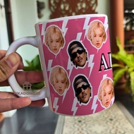 Rose blackpink feat Bruno Mars APT song merchandise coffee mug kpop gift box