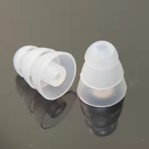 POYATU Triple Flange Eartips for Shure Se215 SE535 SE315 420 425 530 Westone In-Ear Headphones Earbu