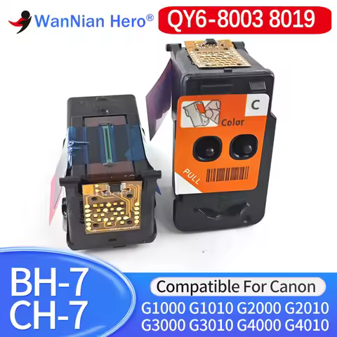 QY6-8003 QY6-8019 BH-7 CH-7 Printhead Compatible for Canon Pixma G1000 G1010 G2000 G2010 G3000 G3010