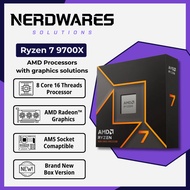 AMD Ryzen 7 9700X 8 Cores 16 Threads AM5 CPU Socket Gaming Desktop Processor