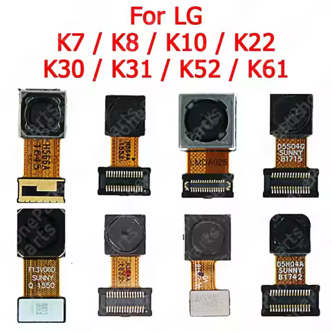 Front Rear Back View Big Selfie Camera Module For LG K7 K8 K10 K22 K30 K31 K52 K61 Camera Repair Rep