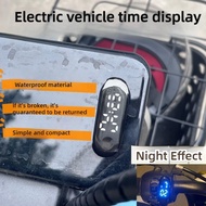 Electronic Clock Electric Car Time Display Small Size Digital Display Suitable For Motorcycle T5a9