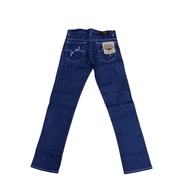 Asco Selvedge Denim Pants 15 Oz Black Indigo, Blue indigo