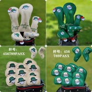 Golf Wood Cover 1#3#5#UT  For Golf Driver Golf Fairway Wood Golf hybrid Magnetic Closure Iron Cover 