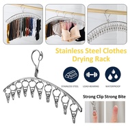 Space Saving Closet Organizer Accessories Durable Drying Rack Clothes Drying Hangers Non-Slip Laundr