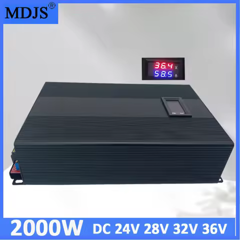 2000W Adjustable Switching Power Supply 0-24V 28V 36V 48V 60V 72V AC To DC High Power SMPS LED Displ