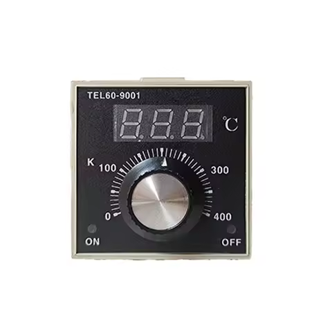 New TEL60-9001 220V 380V 0-400 ℃ Electronic Thermostat Temperature Controller Instrument for Gas Ele