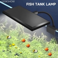 LOOKSHOW USB Aquarium LED Planted Tank Light Clip-on 6-Row LED Aquascaping Lamp For Nano Fish Plante