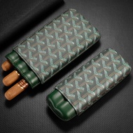 Cigar Portable Box Travel Cigar Humidor Cow Leather Portable Cigar Case Personalized Cigar Box Gift 