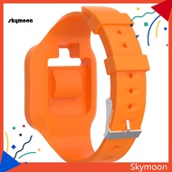 Skym* Replacement Silicone Adjustable Watch Band Strap for Golf Buddy Voice 2 GPS