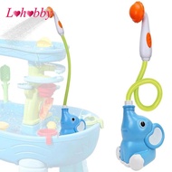 [Lohobby] Baby Bath Shower Head Elephant Water Sprayer Yard Sink Bathroom Bathtub Toy