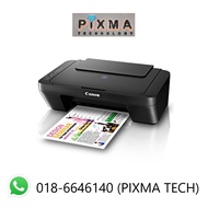 Canon Pixma E410/E470 Wireless All In One Low Cost Cartridges Colour Printer Print/Scan/Copy