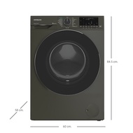 New! เครื่องซักผ้าฝาหน้า HITACHI รุ่น BD-D100YFVEM สี Volcanic Gray (10 กก.)