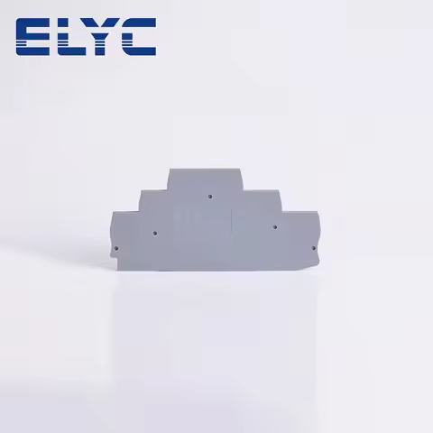 20Pcs D-ST2.5-3L End Barrier Plate For ST 2.5-3L Three Level 2.5mm2 Wire Connector DIN Rail Terminal