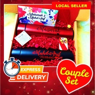 [FAST DELIVERY] Couple Set LED Thermos Flask Surprise Gift Box Valentine Anniversary Wedding
