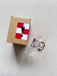 ［現貨］CAFE!N × OSAMU GOODS 聯名玻璃杯 - 500ml (L) Cafein 硬咖啡
