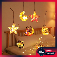 Gratis Ongkir - BLampu Tirai LED Gantung / Hiasan Ramadhan
Penyemarak Suasana Ramadhan yang Menawan