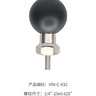 Forklift Data Terminal Tablet Bracket1.5inch ball head strap1/4-20x0.625Threaded Base