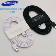 Samsung Cable data Cable Samsung galaxy S24/S24 ultra/S24 Plus Original/Samsung C to C 1.8m Cable