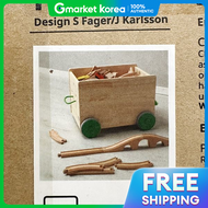 IKEA | Ikea Plissat Toy Storage Box + Wheels 902.984.21