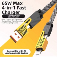 Fast charge cable 4 in 1