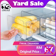 Yard Sale - Drawer Fridge Organizer Stackable Refrigerator Fresh Storage Box Plastic Refrigerator Eg