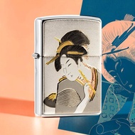 【ZIPPO官方旗艦店】日本傳統風格-浮世繪防風打火機 ZA-5-26A