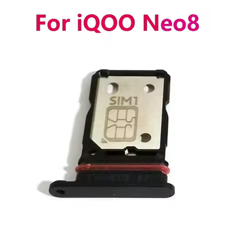 For Vivo V17 IQOO Neo8 Neo9 Neo3 Neo6 SE Pro 5G Sim Card Slot Tray Holder Sim Card Reader Socket