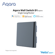 [Global Ver] Aqara Wall Switch D1 - No Neutral | Smart Control | Zigbee 1.2 | Google Alexa HomeKit