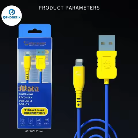 Mechanic IData Lightning Recovery USB Cable for IOS Device Restore Dual Interface Charging Data Tran