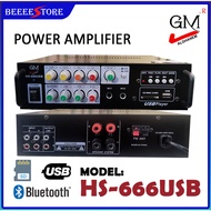 GM HS-666USB POWER AMPLIFIER (BLUETOOTH, USB, SD CARD, FM)