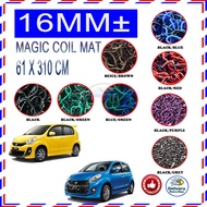 Perodua Myvi Lagi Best 2012-2017/ Myvi Icon 2015-2017  Gear Up OEM Precut PVC Carpet Karpet Magic Gr
