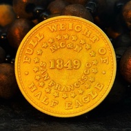 United States 1849 5 US Dollars Half Eagle Coins Silver Dollars Foreign Commemorative Coins Crafts H