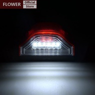 FOF 3 LED Number Lamps E9 12V-24V For Lorry Truck Trailer White Light Waterproof Car License Plate L