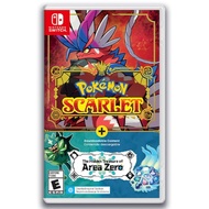 [New seal/used] Nintendo Switch | Pokemon Scarlet/Violet DLC Bundle Pack Pokémon Zhu/Purple+Zero Secret Treasure (Hong Kong Version-Chinese English