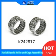WE K242817 Bearing size 24x28x17 mm 2 Pcs Radial Needle Rol