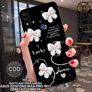 Asus Zenfone Max Pro Case (M1) - Black Fashion Case - Asus Max Pro (M1) Softcase - Pro Camera Case -