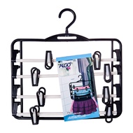 SG stock [Bundle of 3] ALGO 5-TIER SWING ARM SLACK HANGER with CLIP,  laundry, closet, home decoration,  tools