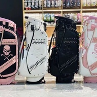 Versi Korea Baharu CRISION Beg Golf Fesyen Rivet Stand Beg Beg Peralatan Golf Gaya Pasangan