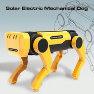 Robot Dog Solar Powered Steam Machine Dog Kids' Assembly Toy Boys' Educational Robot Electric Mechan