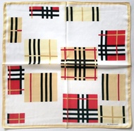 Burberry 復古手帕 經典格紋 23 x 22.5 英吋