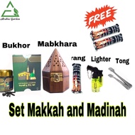 Set Bukhoor Makkah and Madinah / Bukhoor set Murah