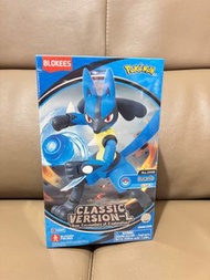 Blokees 布魯可 寵物小精靈 Pokemon 寶可夢 經典版 L 系列 NO.0448 路卡利歐 Lucario 可動模型