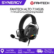 Fantech Alat dengar Permainan Alto 7.1 HG26 dengan bunyi keliling maya 7.1 Mikrofon Boleh Tanggal Ka