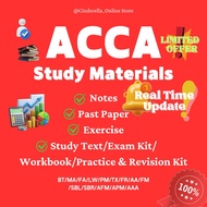 L01_📕🧮24/25&25/26 ACCA Study Materials｜Notes｜PastPaper｜BT MA FA LW PM TX FR AA FM  SBL SBR AFM APM A