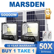 Lampu Solar Light 50000w Outdoor Lighting Solar Spotlight raya solar Waterproof LED IP67 Garden Ligh
