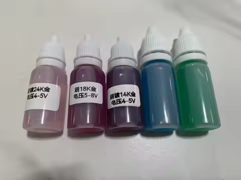 10ml Jewelry Pen Plating Solution Brush Plating Water Liquid for Pen Brush Electroplating System
