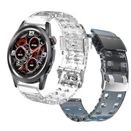 Aolon Ecg Smart Watch 1.39 Inch Strap For Aolon Ecg Smartwatch Sports TPU Soft Band Clear Transparent Wristband Watchband Bracelet Accessories