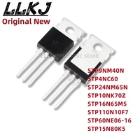 1-5PCS STP9NM40N STP4NC60 STP24NM65N STP10NK70Z STP16N65M5 STP110N10F7 STP60NE06-16 STP15N80K5 TO220